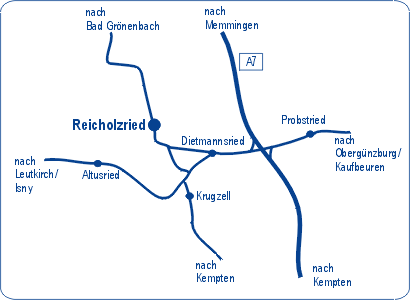 Wegkarte Reicholzried