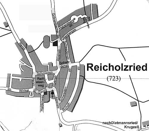 Ortsplan Reicholzried